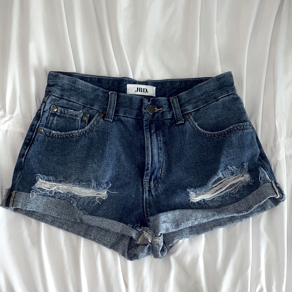 JBD Distressed Jean Shorts